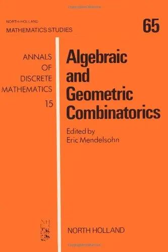 Cover of Algebraic and Geometric Combinatorics