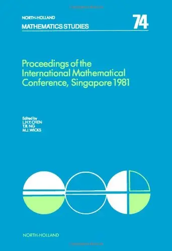 Cover of International Mathematical Conference