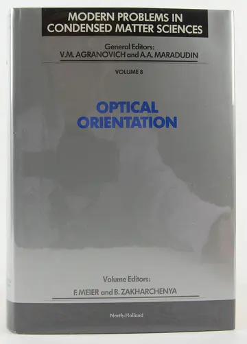 Cover of Optical Orientation