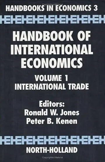 Cover of Handbook of International Economics