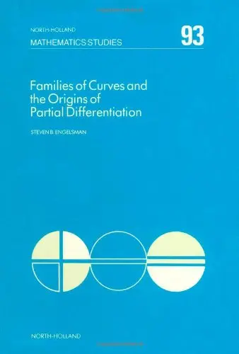 Cover of Families of Curves and the Origins of Partial Differentiation