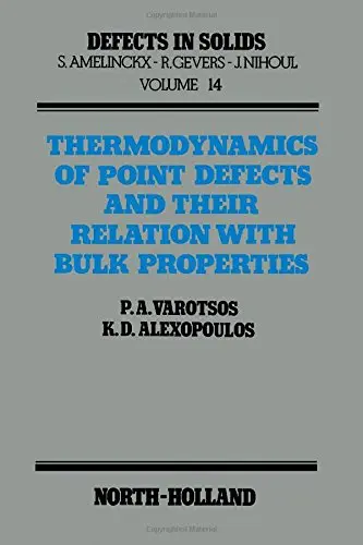 Cover of Thermodynamics of Point Defects and Their Relation with Bulk Properties