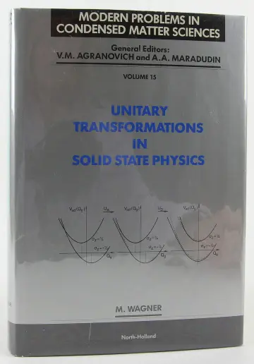 Cover of Unitary Transformations in Solid State Physics