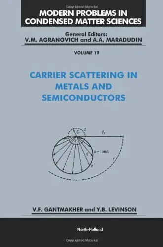 Cover of Carrier Scattering in Metals and Semiconductors