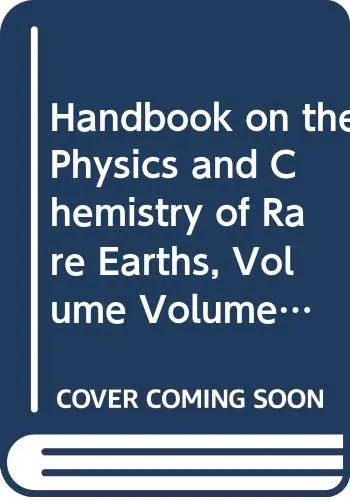 Cover of Handbook on the Physics and Chemistry of Rare Earths
