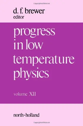 Cover of Progress in Low Temperature Physics