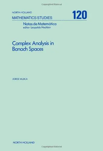 Cover of Complex Analysis in Banach Spaces