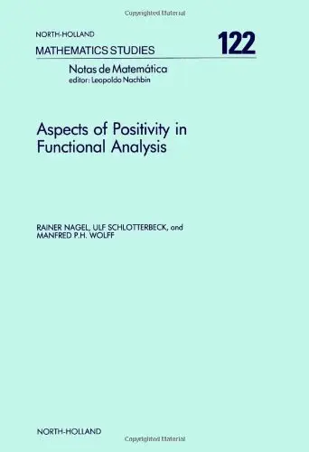 Cover of Aspects of Positivity in Functional Analysis