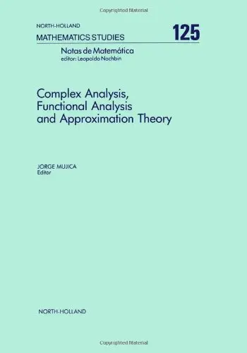 Cover of Complex Analysis, Functional Analysis and Approximation Theory