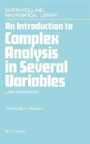 Cover of An Introduction to Complex Analysis in Several Variables