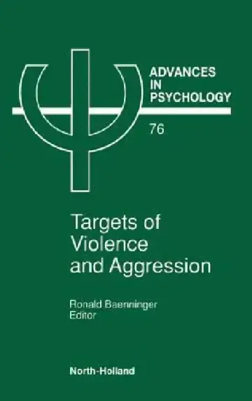 Cover of Targets of Violence and Aggression