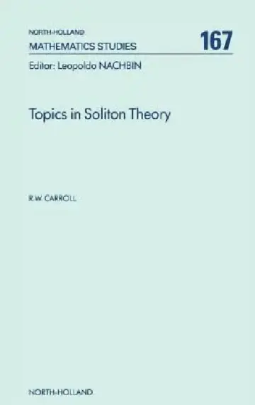 Cover of Topics in Soliton Theory