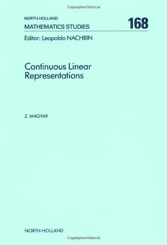 Cover of Continuous Linear Representations