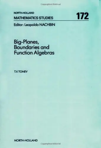Cover of Big-Planes, Boundaries and Function Algebras
