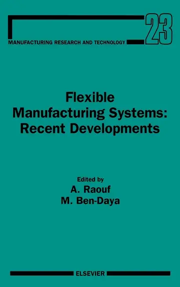 Cover of Flexible Manufacturing Systems