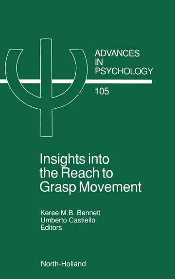 Cover of Insights into the Reach to Grasp Movement