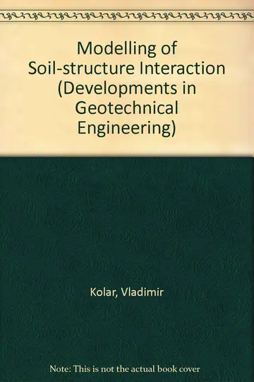 Cover of Modelling of Soil-Structure Interaction