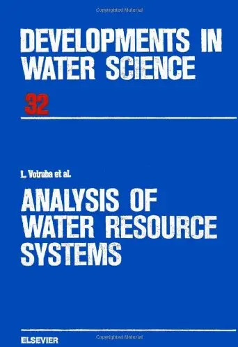 Cover of Analysis of Water Resource Systems