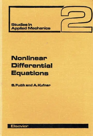 Cover of Nonlinear Differential Equations