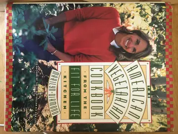Cover of The American Vegetarian Cookbook from the Fit for Life Kitchen