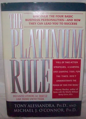 Cover of The Platinum Rule