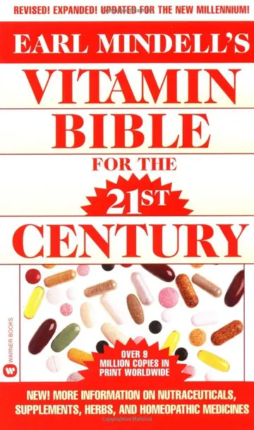 Cover of Earl Mindell's Vitamin Bible for the 21st Century