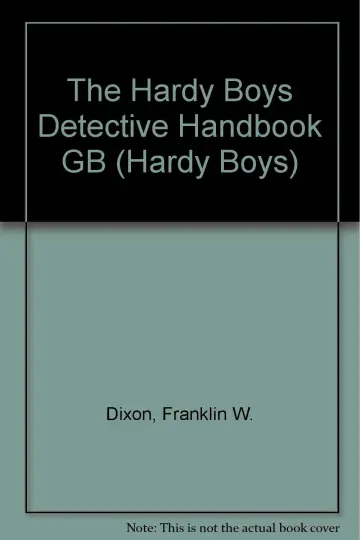 Cover of The Hardy Boys Detective Handbook GB