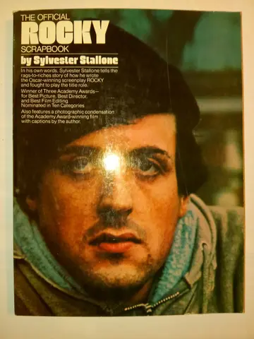 Cover of Official "Rocky" Scrapbook