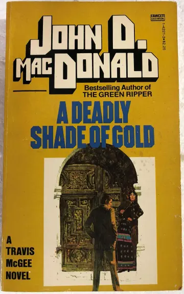 Cover of Deadly Shade of Gold