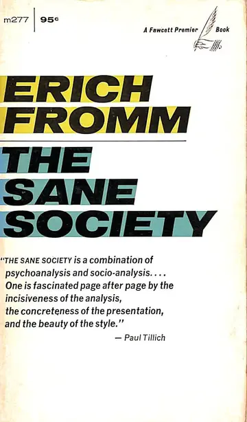 Cover of Sane Society