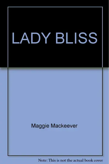 Cover of Lady Bliss