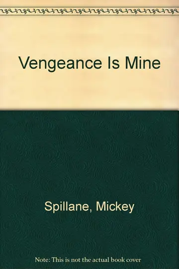 Cover of Vengeance Is Mine
