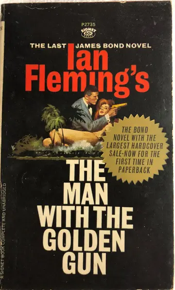 Cover of The Man with the Golden Gun