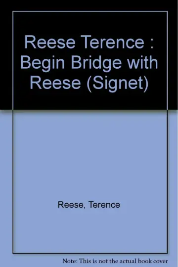 Cover of Begin Bridge with Reese