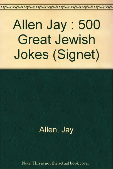 Cover of 500 Great Jewish Jokes