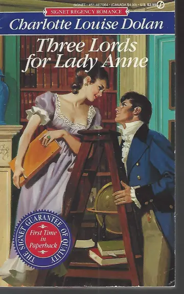 Cover of Three Lords for Lady Anne