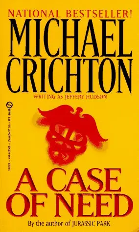 Cover of A Case of Need
