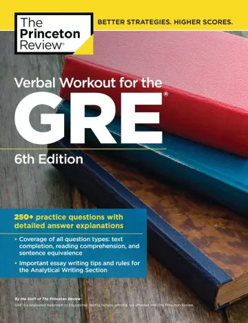 Cover of Verbal Workout for the GRE