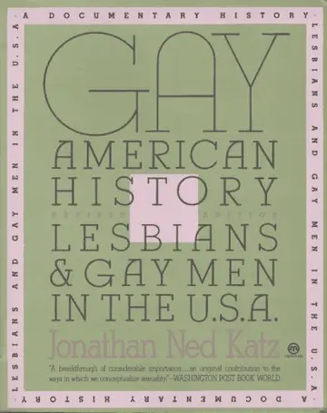 Cover of Gay American History