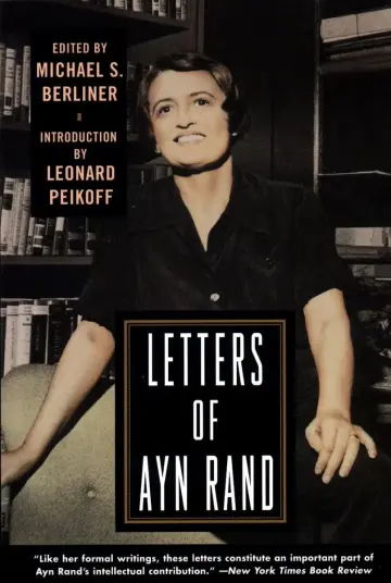 Cover of Letters of Ayn Rand