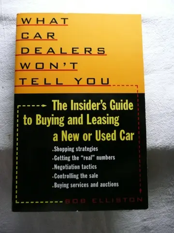 Cover of What Car Dealers Won't Tell You