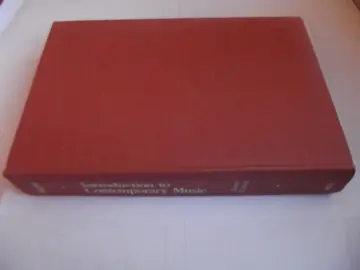 Cover of Introduction to Contemporary Music