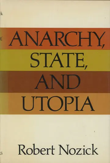 Cover of Anarchy State and Utopia