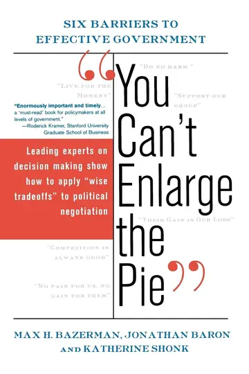 Cover of You Can'T Enlarge the Pie