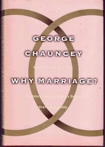 Cover of Why Marriage?