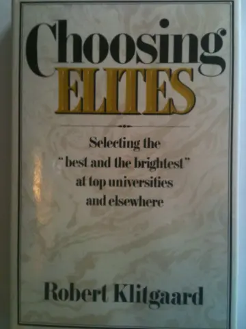 Cover of Choosing Elites