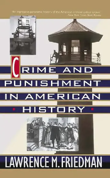 Cover of Crime and Punishment in American History
