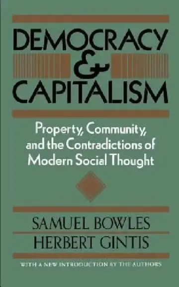 Cover of Democracy and Capitalism
