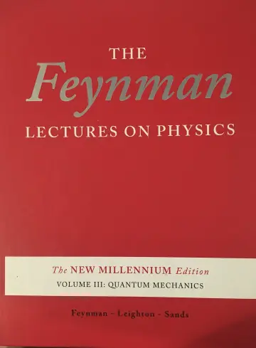 Cover of Feynman Lectures on Physics Volume III