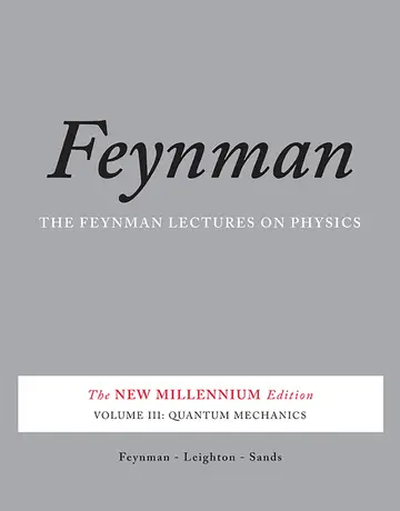 Cover of The Feynman Lectures on Physics, Vol. III